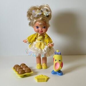 Vintage 80s Mattel Cherry Merry Muffin Banancy Doll Complete Arm Issue (DVS)